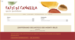 Desktop Screenshot of fattidicannella.it